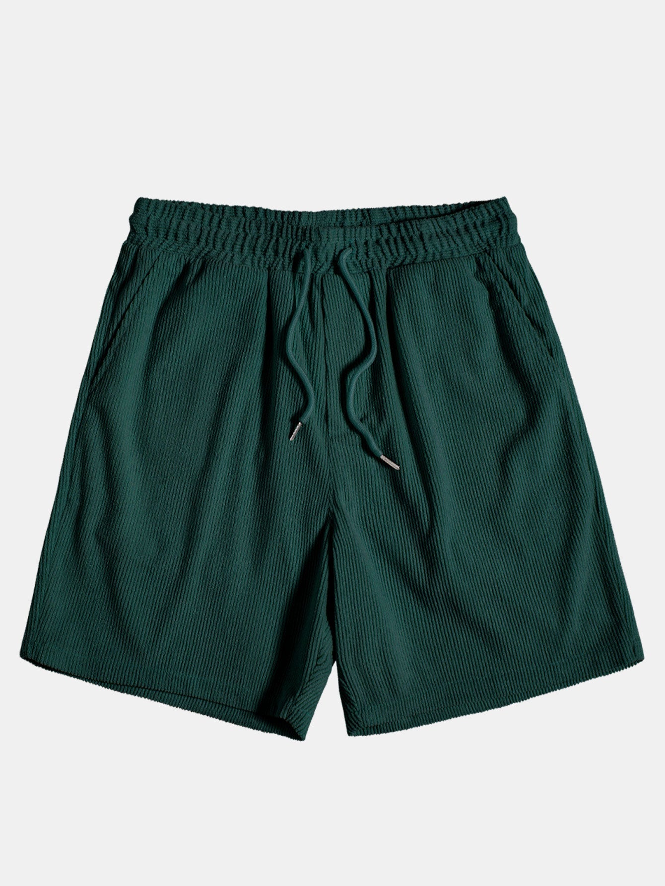 Duval Paris™ | Shorts en velours côtelé avec cordon de serrage
