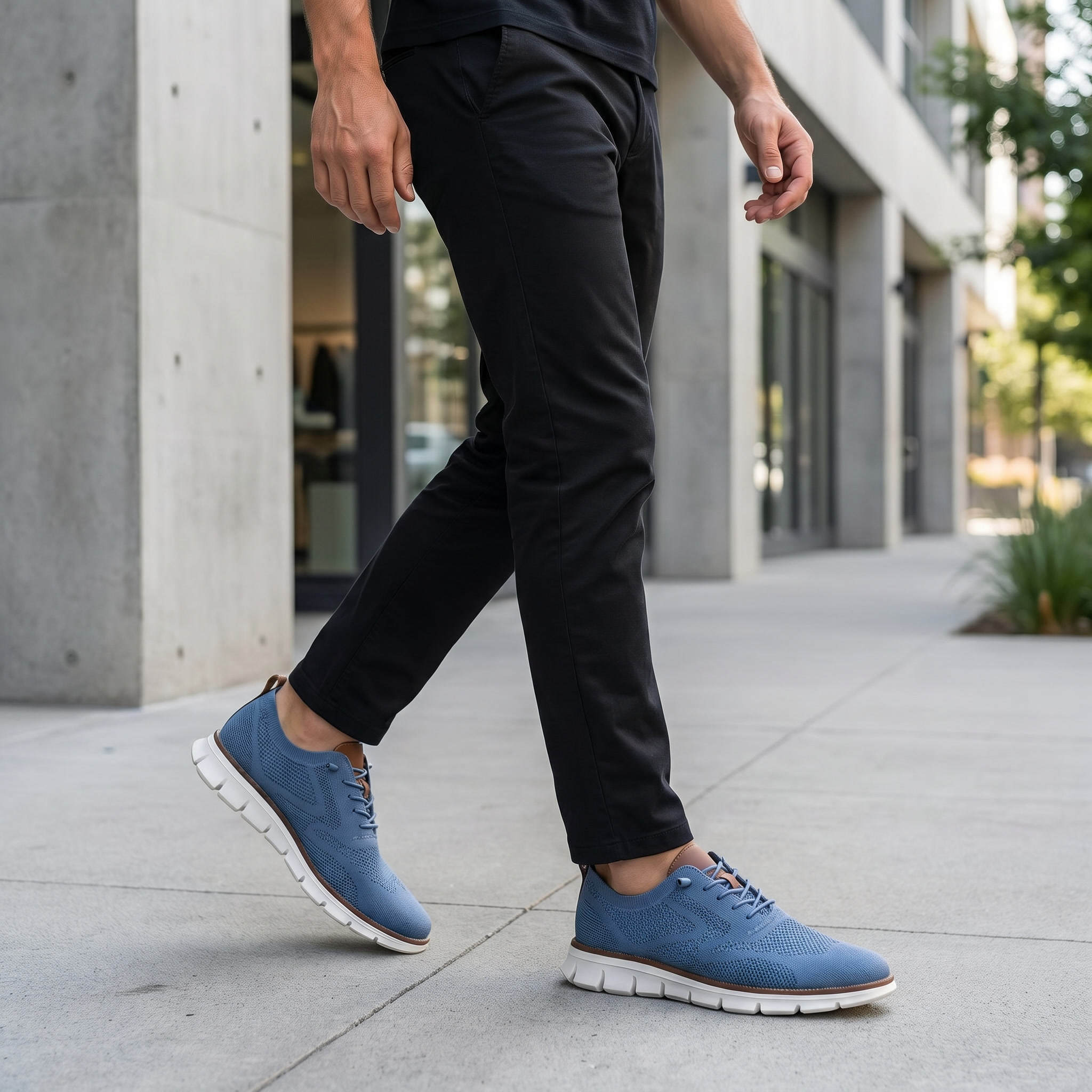 Duval Paris™ |Fabrizio Chaussures Homme en Maille Tricot