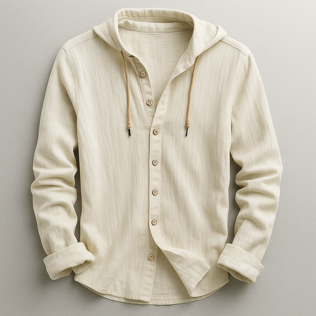 DUVAL PARIS™ | CHEMISE LUXUEUSE À CAPUCHE
