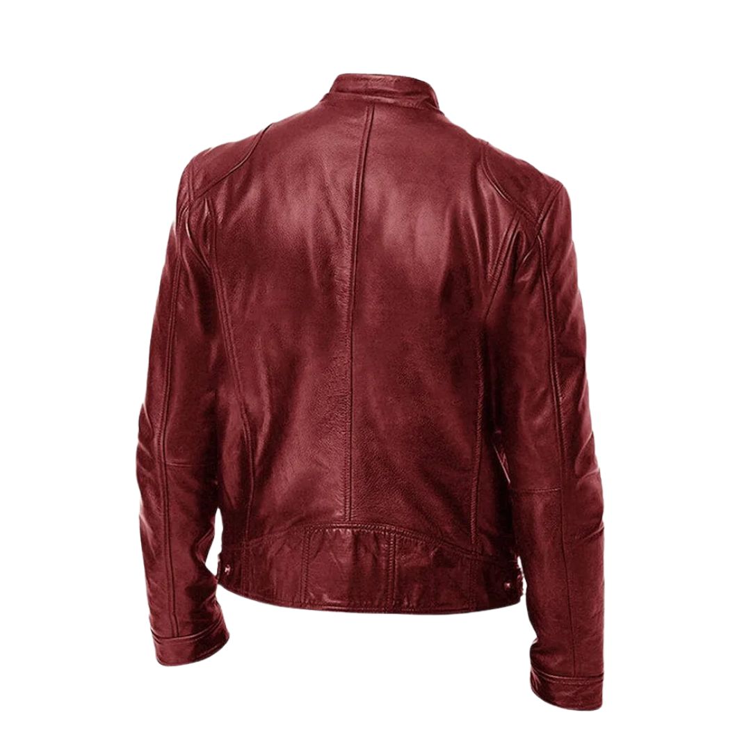 Duval Paris™ | VESTE COL MONTANT COUPE SLIM POUR HOMME