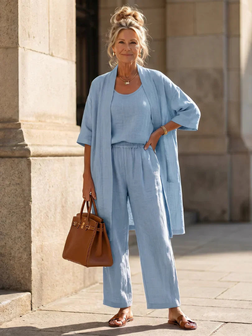 Duval Paris™ | Ensemble en Lin Léger