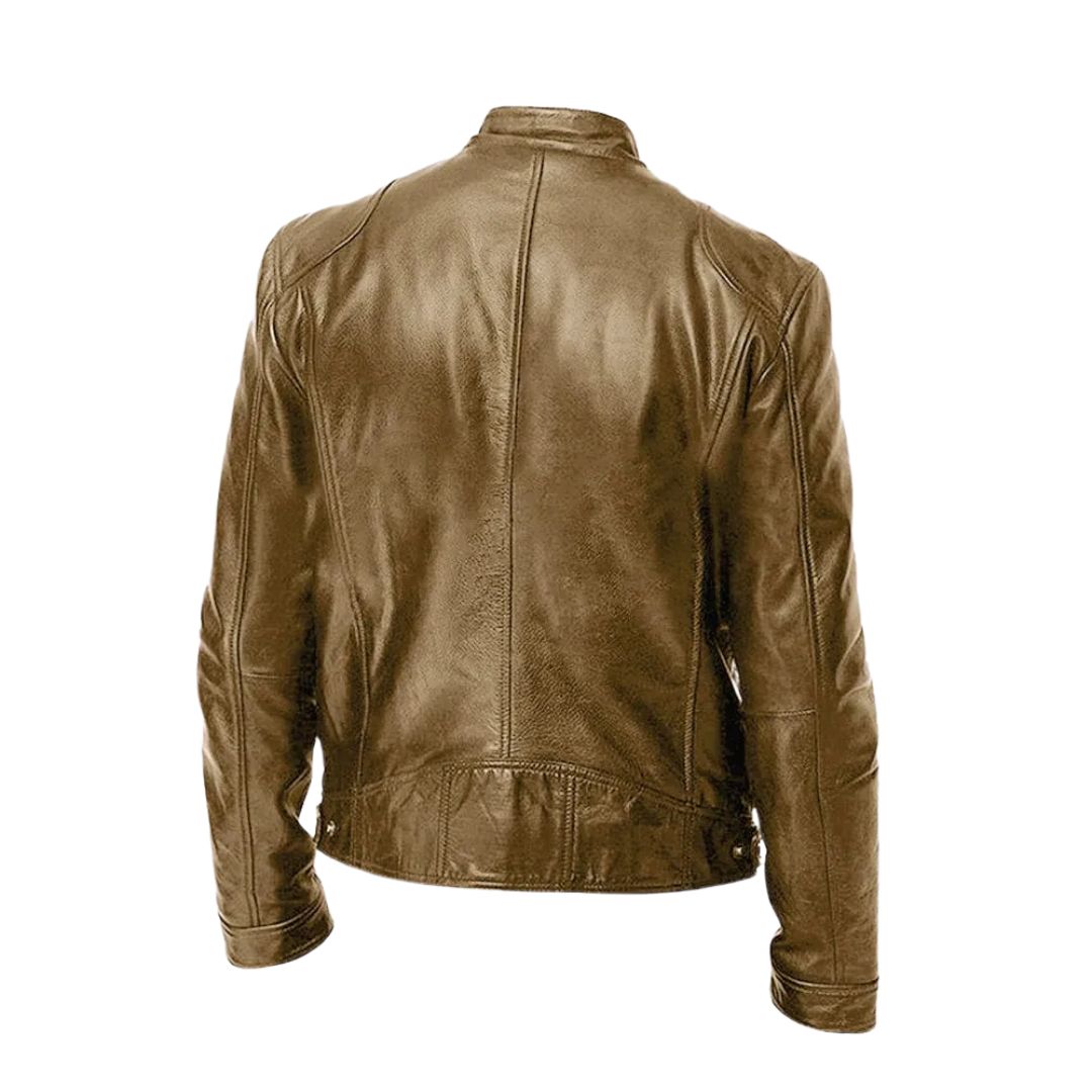 Duval Paris™ | VESTE COL MONTANT COUPE SLIM POUR HOMME