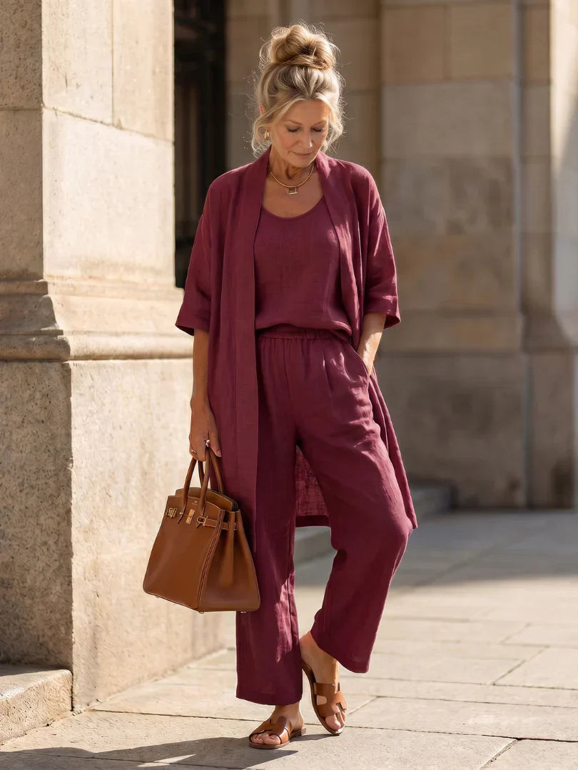Duval Paris™ | Ensemble en Lin Léger