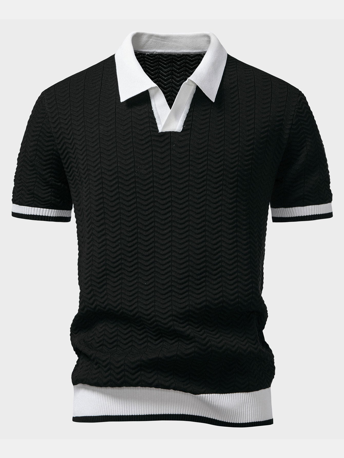 Duval Paris™ | Ensemble Tricot Contraste Premium