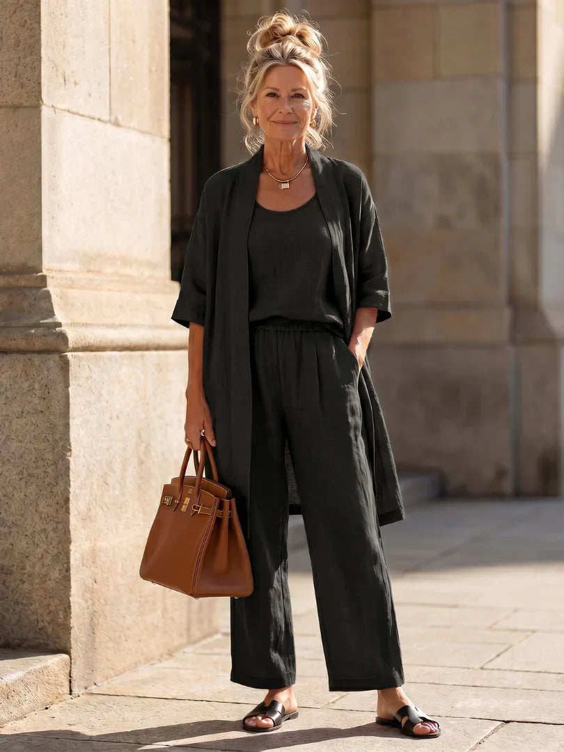 Duval Paris™ | Ensemble en Lin Léger