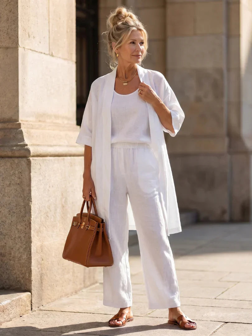 Duval Paris™ | Ensemble en Lin Léger
