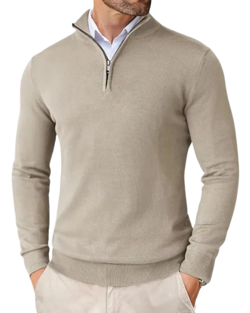 Duval Paris™ | Pull zippé Romeo