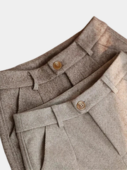 PANTALONS ÉLÉGANTS EN PURE LAINE SUR MESURE