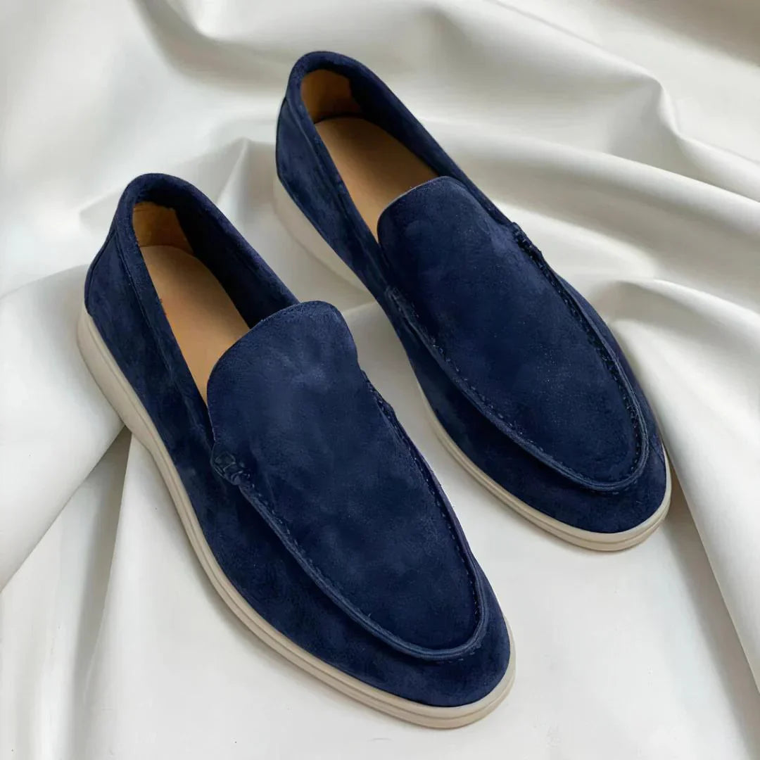 Duval Paris™ | Élégantes mocassins en daim