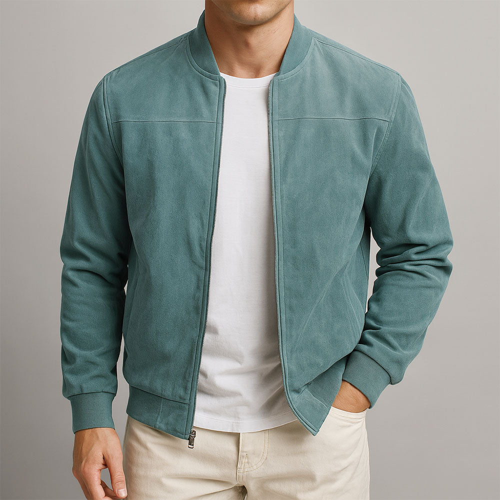 Duval Paris™ | VESTE EN SUÉDINE POUR HOMME