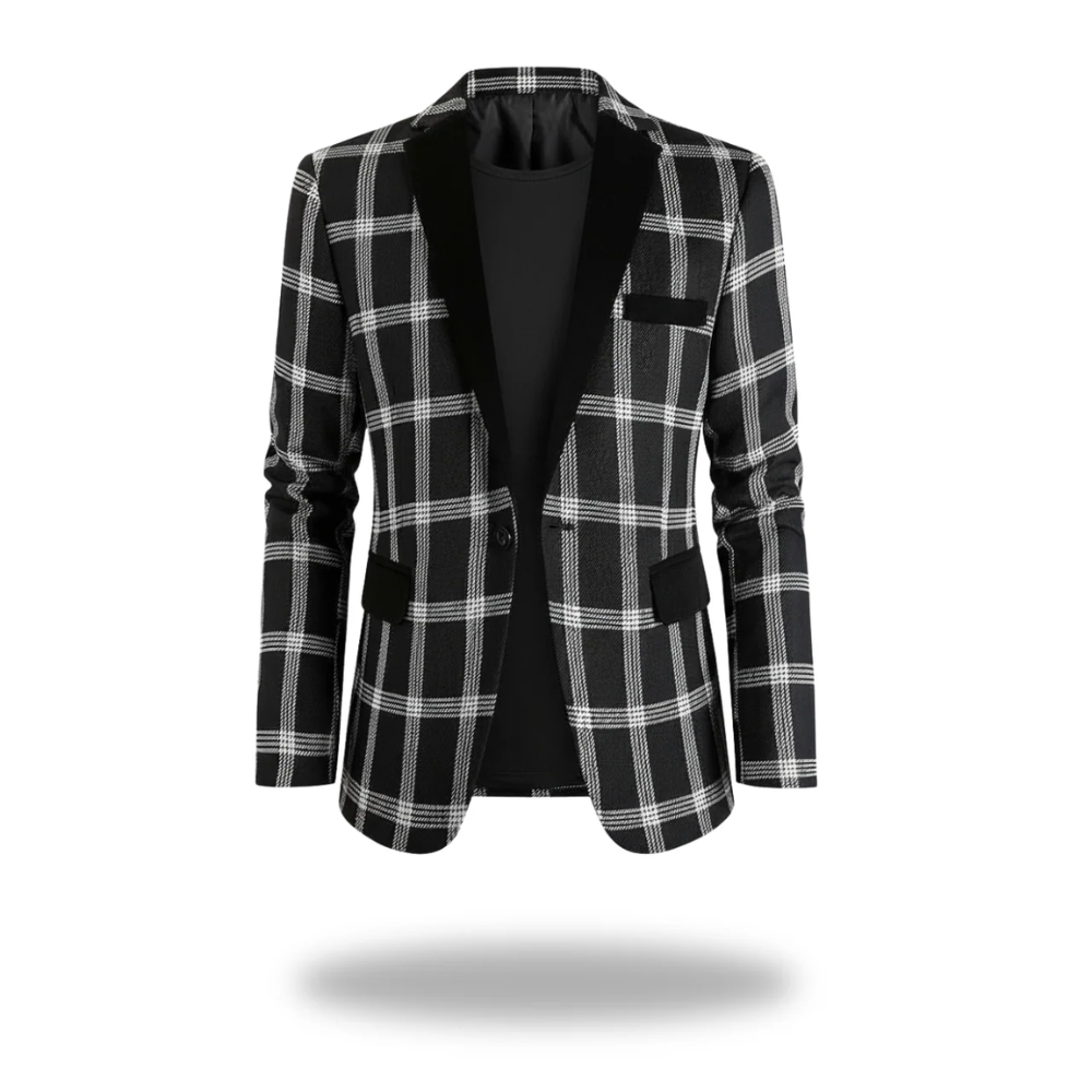 DUVAL PARIS™ | BLAZER MASCULIN REFINÉ