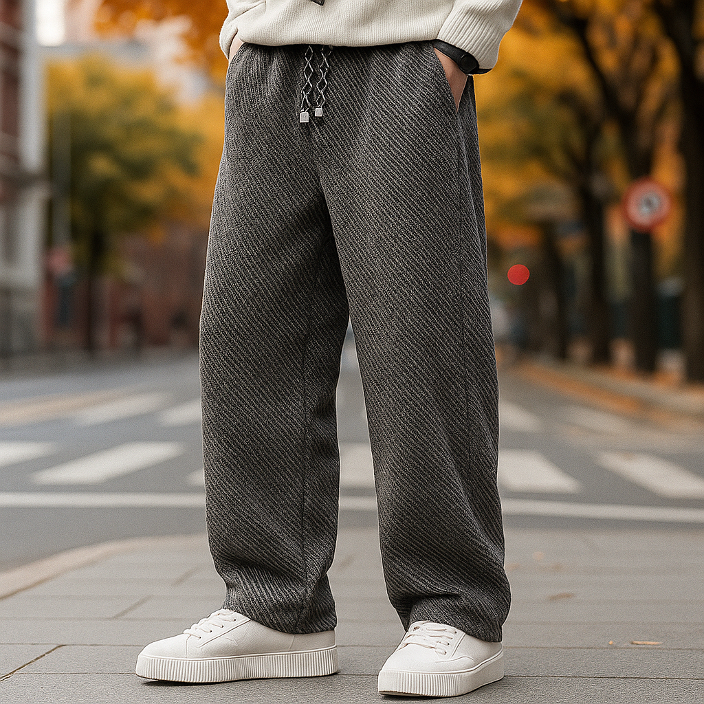 DUVAL PARIS™ | PANTALON TEXTURÉ À CORDON