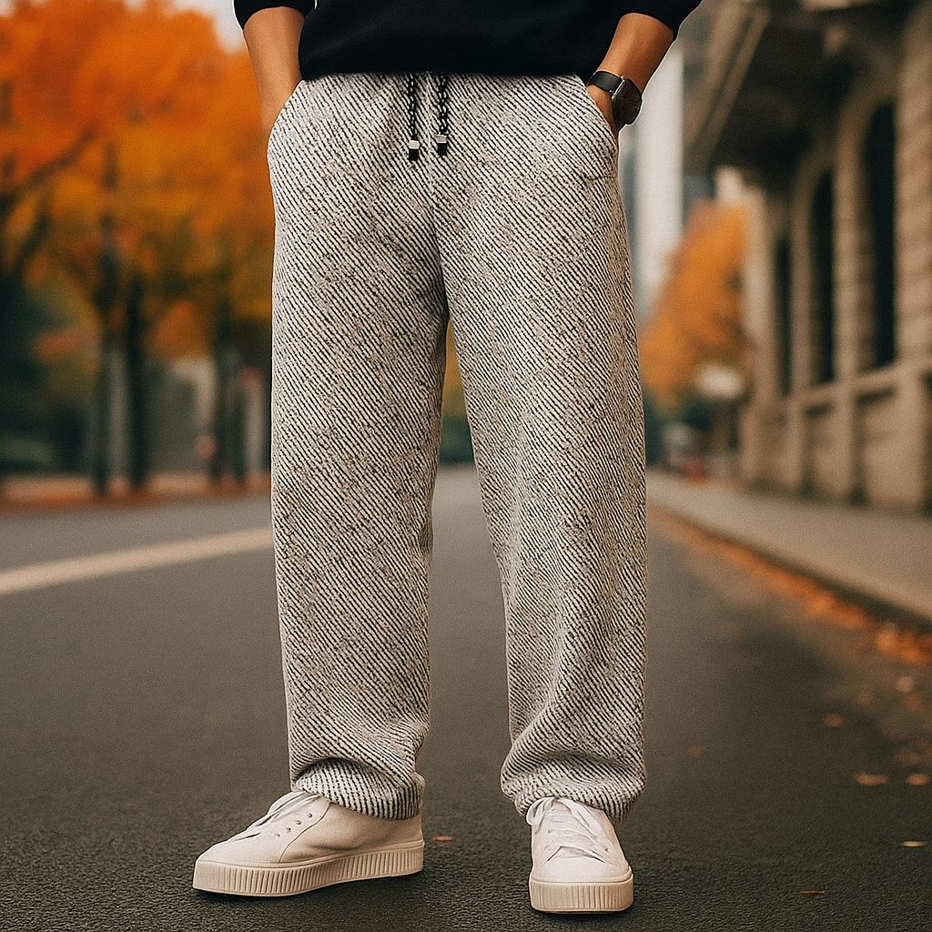 DUVAL PARIS™ | PANTALON TEXTURÉ À CORDON