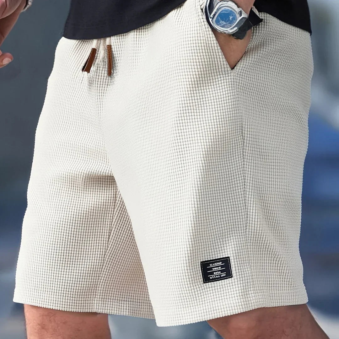 Duval Paris™ | Short d'été décontracté à cordon de serrage pour homme