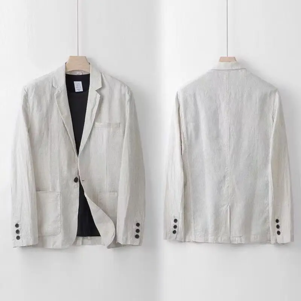 DUVAL PARIS™ | ENSEMBLE EN LIN POUR HOMME