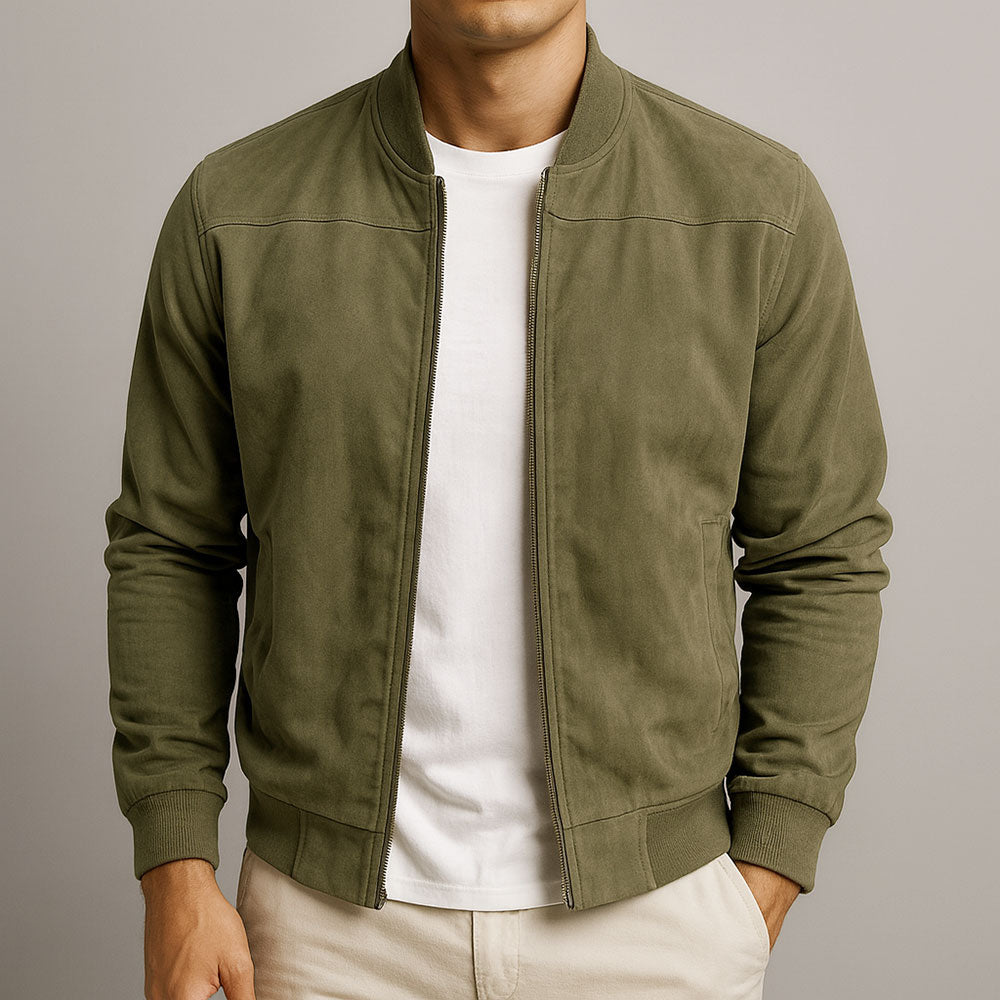 Duval Paris™ | VESTE EN SUÉDINE POUR HOMME