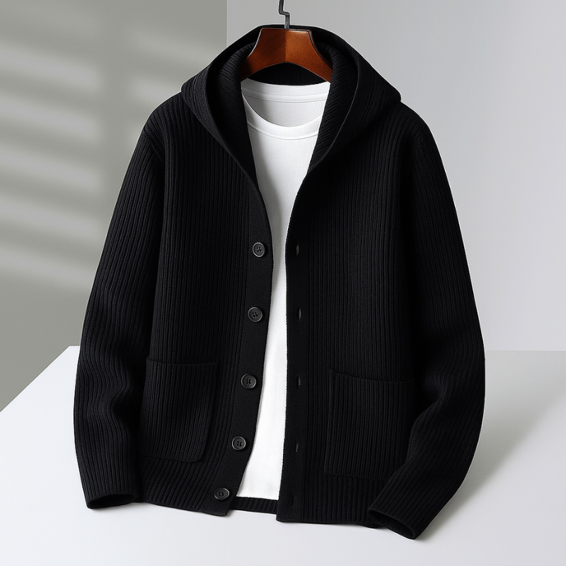 DUVAL PARIS™ | CARDIGAN EN LAINE POUR HOMME