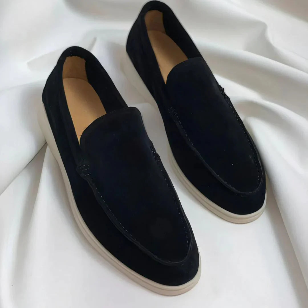 Duval Paris™ | Élégantes mocassins en daim