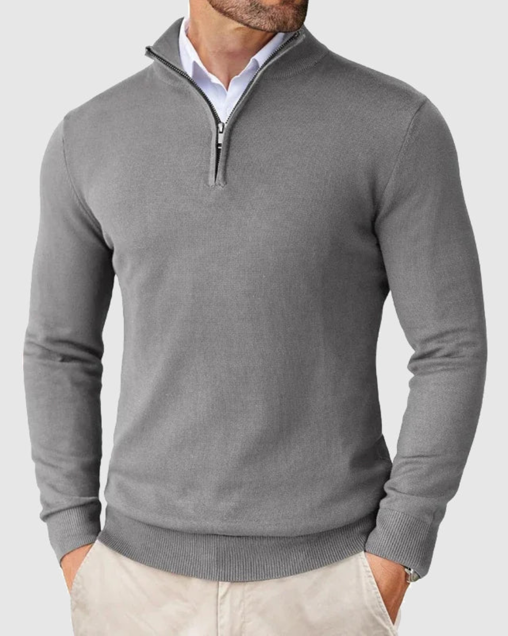 Duval Paris™ | Pull zippé Romeo