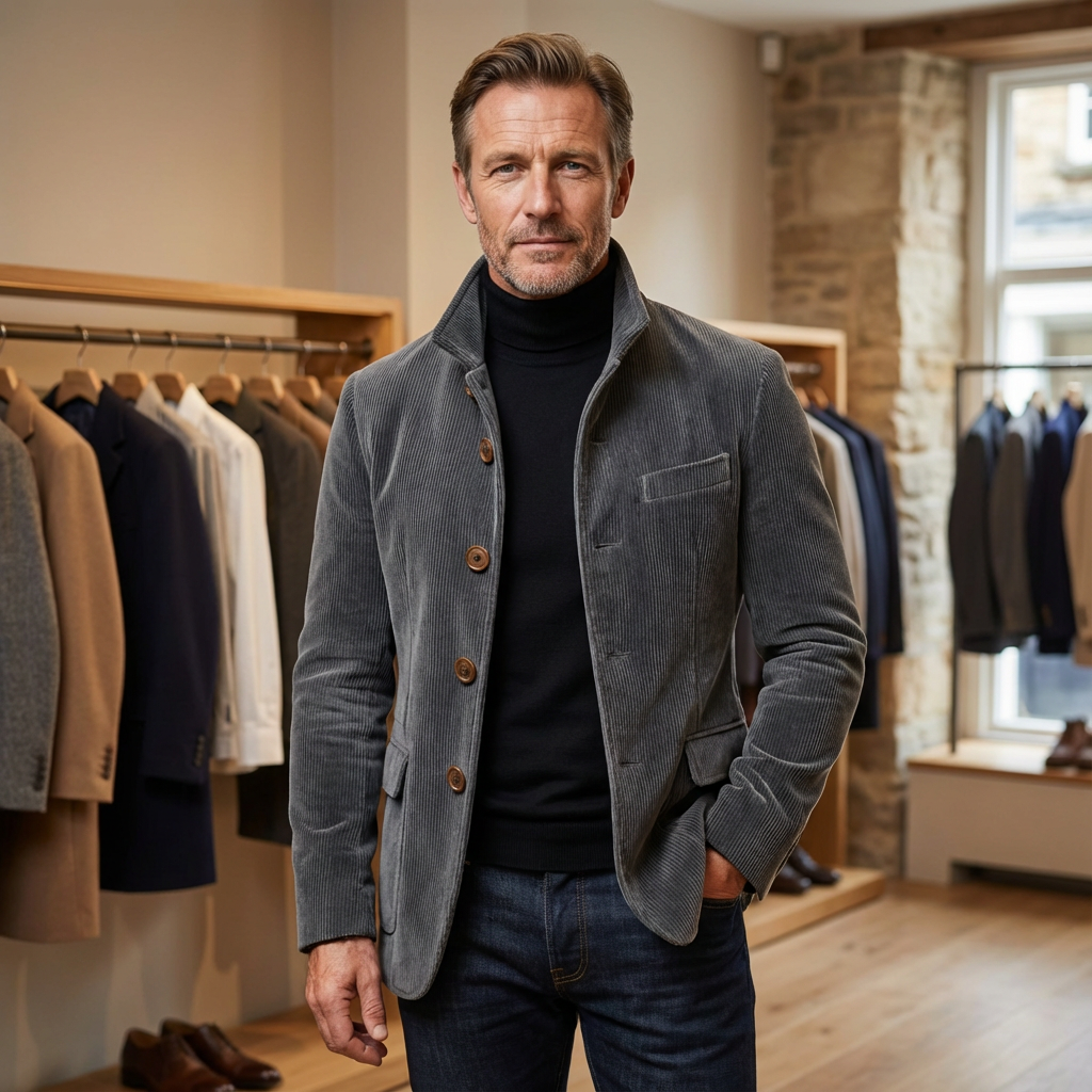 Jules™ | Veste élégante à l’esprit vintage pour homme