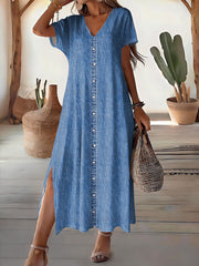 Duval Paris™ | Robe en denim rétro