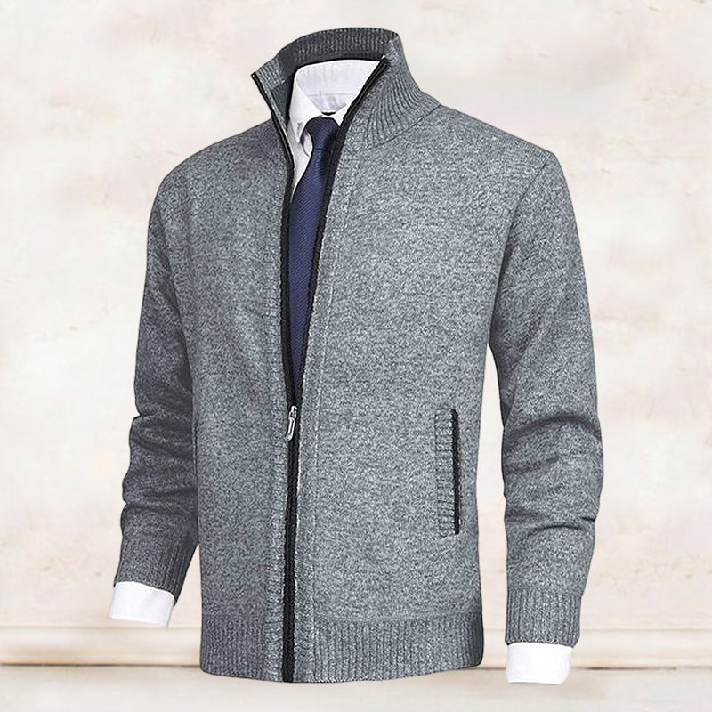 DUVAL PARIS™ | CARDIGAN HOMME À MANCHES LONGUES