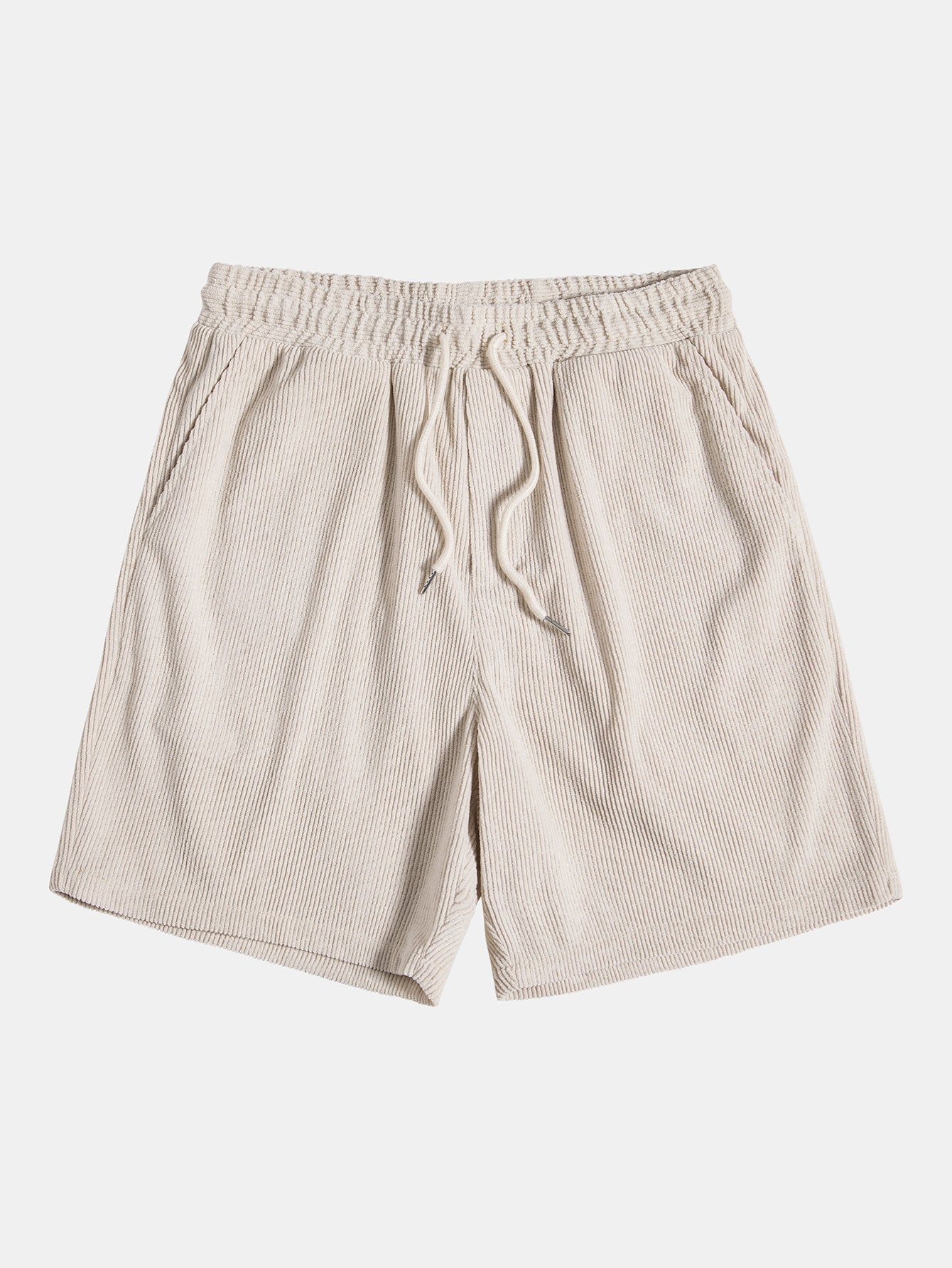 Duval Paris™ | Shorts en velours côtelé avec cordon de serrage