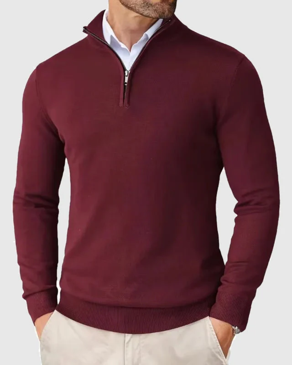 Duval Paris™ | Pull zippé Romeo