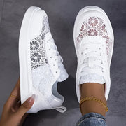 Duval Paris™ | Dentelle Baskets en Dentelle Florale