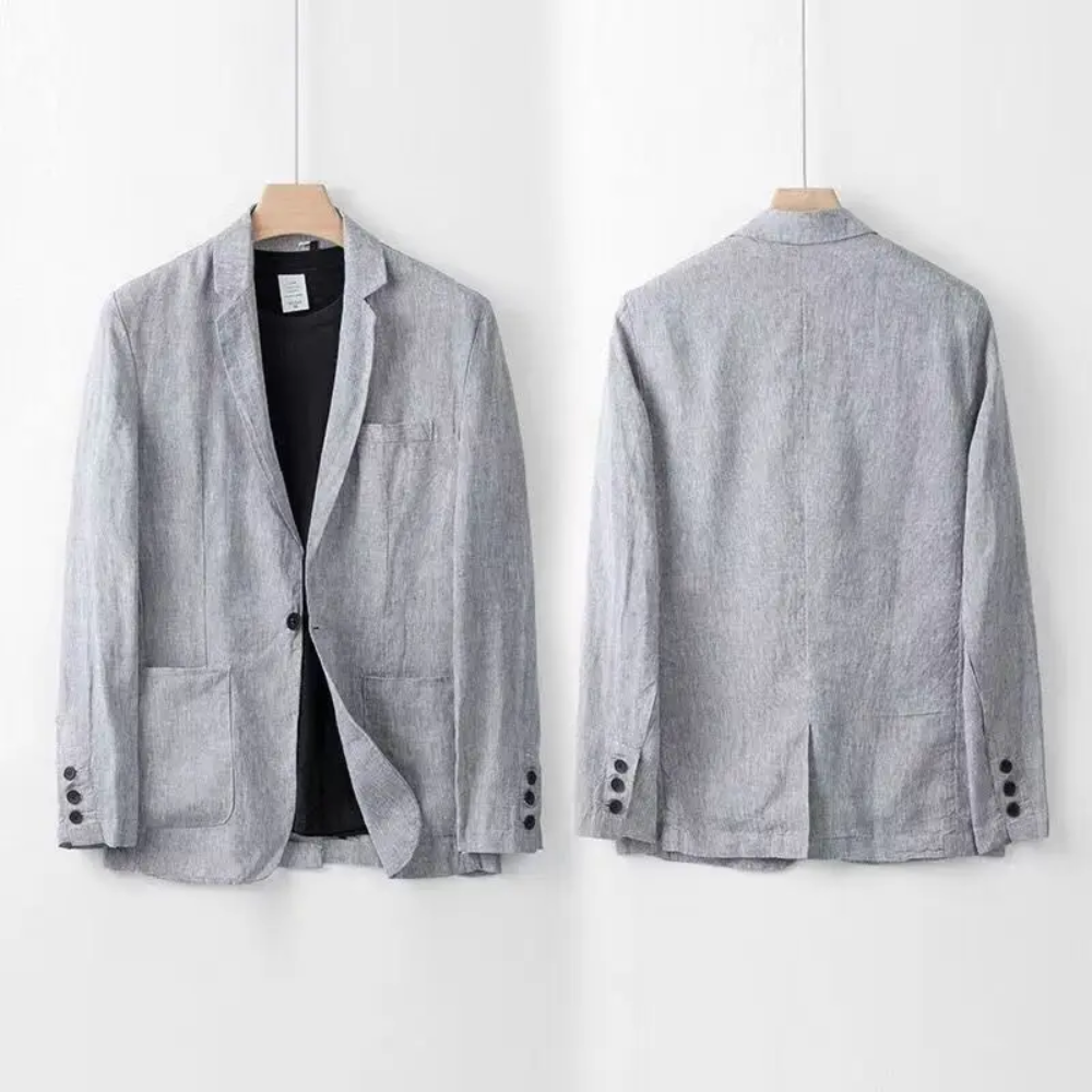 DUVAL PARIS™ | ENSEMBLE EN LIN POUR HOMME