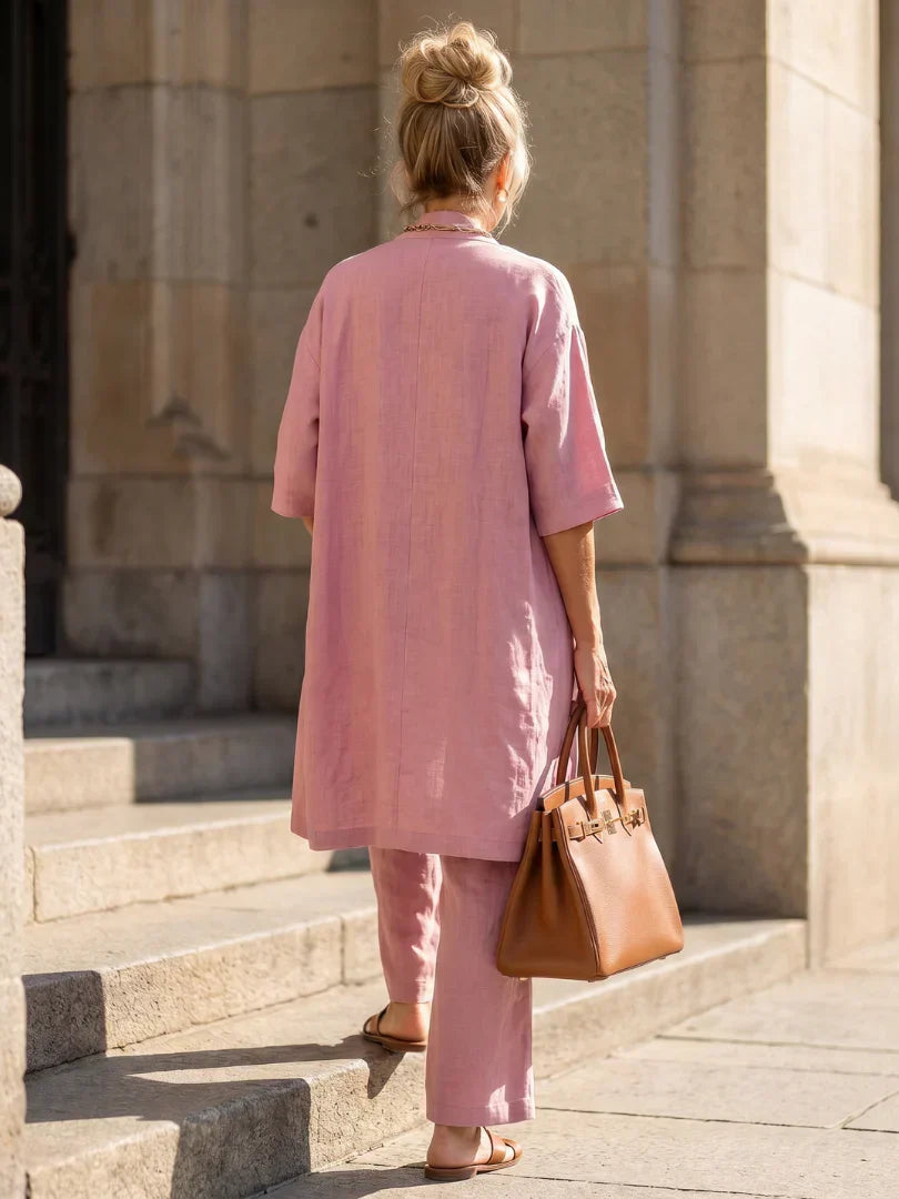 Duval Paris™ | Ensemble en Lin Léger