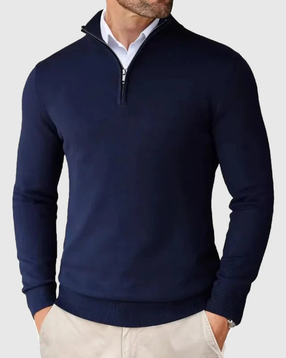Duval Paris™ | Pull zippé Romeo