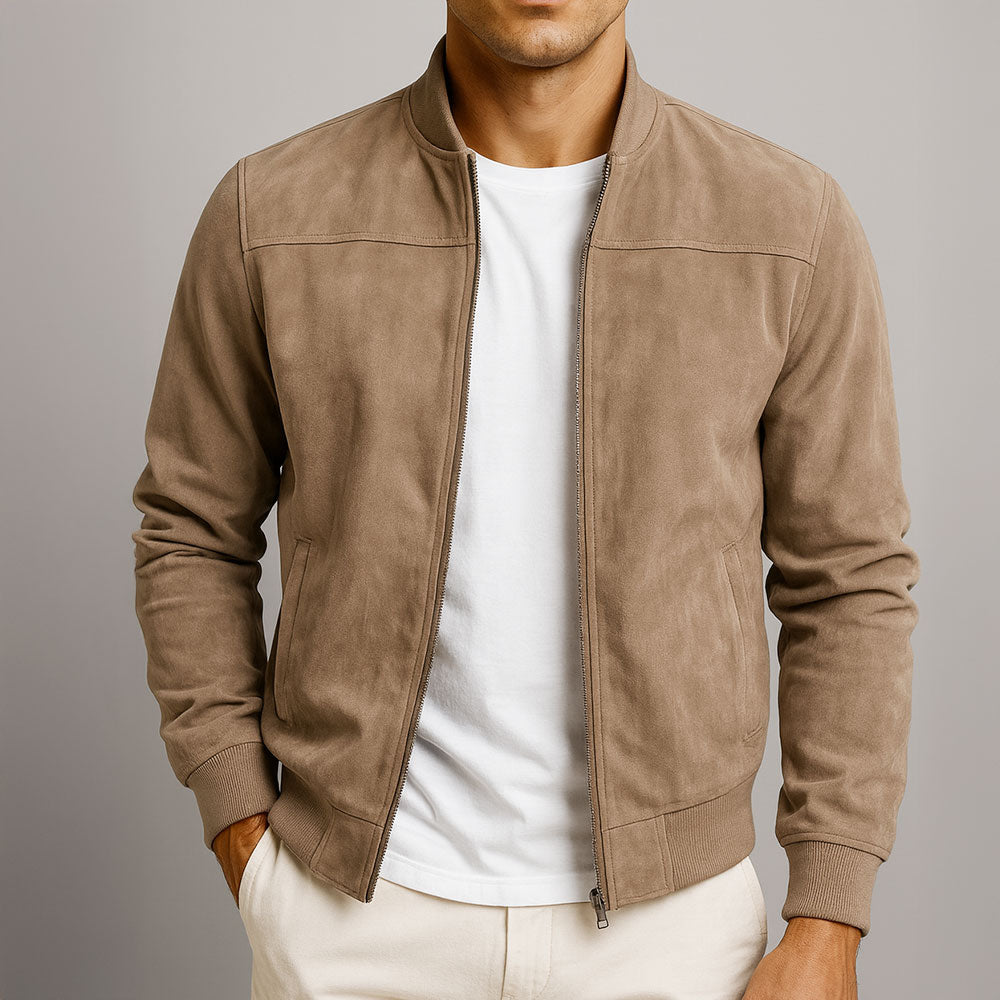 Duval Paris™ | VESTE EN SUÉDINE POUR HOMME