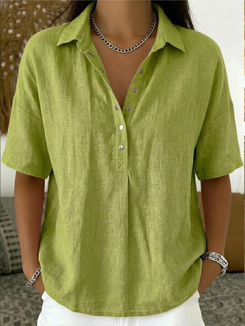DUVAL PARIS™ | BLOUSE À COL EN V POUR FEMMES