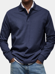 DUVAL PARIS™ | POLO DE LUXE À MANCHES LONGUES