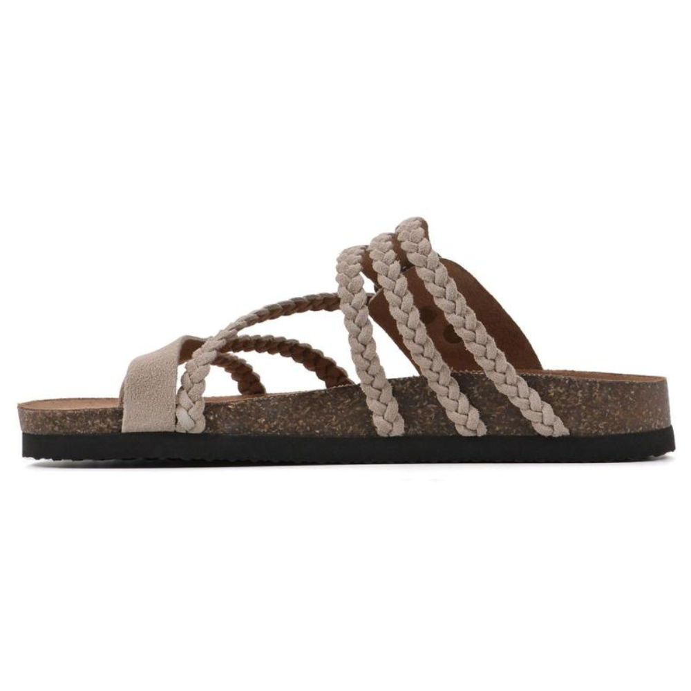Duval Paris™ | Sandales tissées Solène