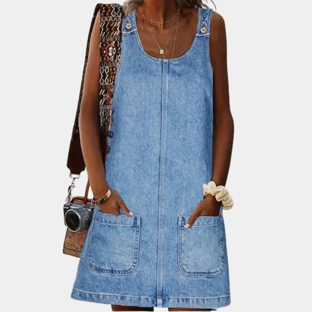Duval Paris™ | Robe décontractée look denim