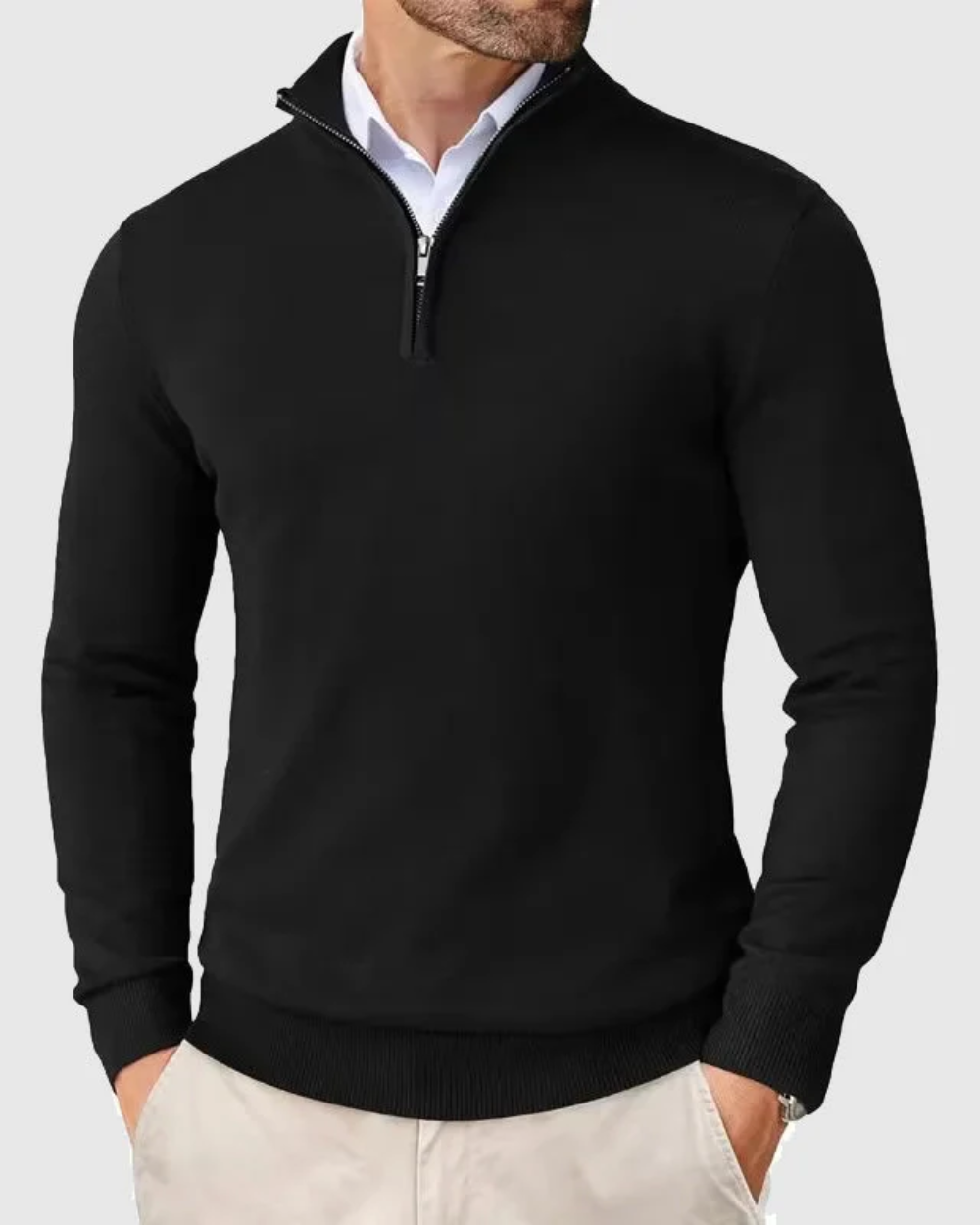 Duval Paris™ | Pull zippé Romeo