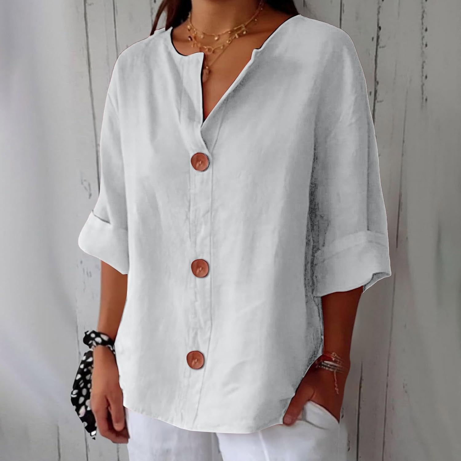 Duval Paris™ | Blouse d’été décontractée