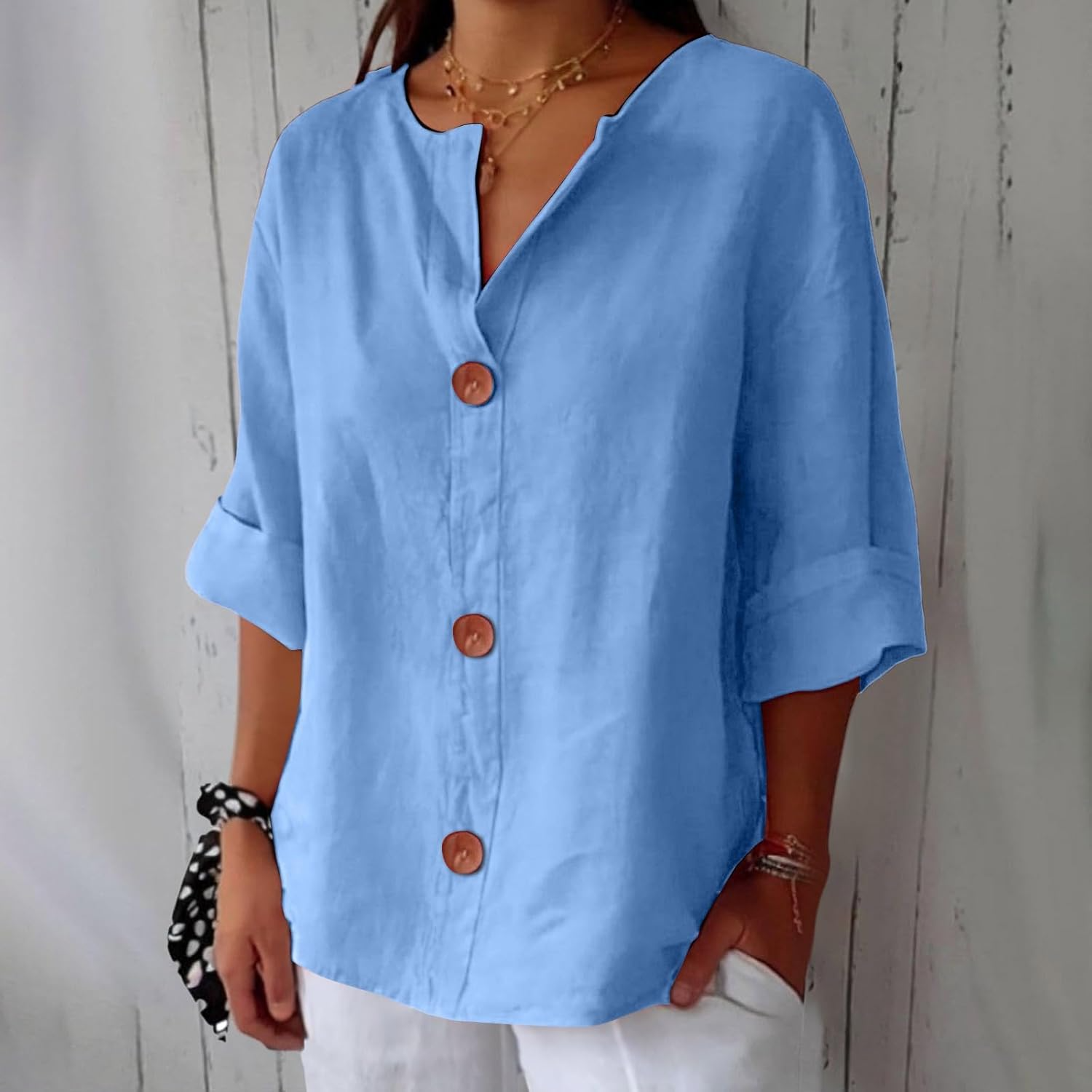 Duval Paris™ | Blouse d’été décontractée