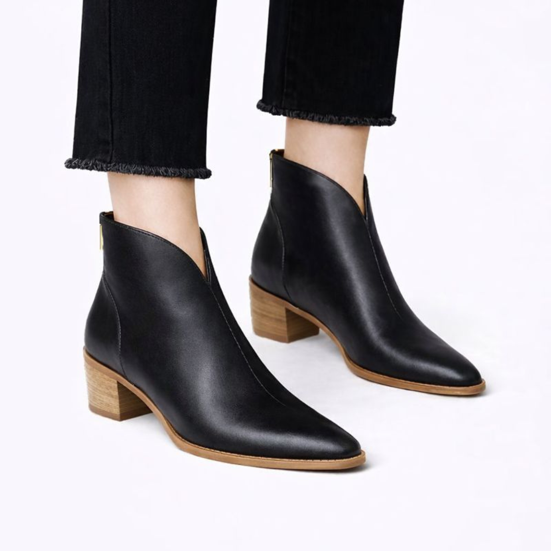 Duval Paris™ | Bottines orthopédiques en cuir
