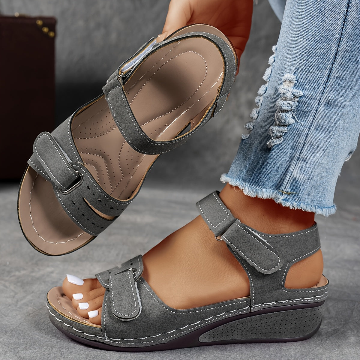 Duval Paris™ | Sandales Orthopédiques Confort Ella