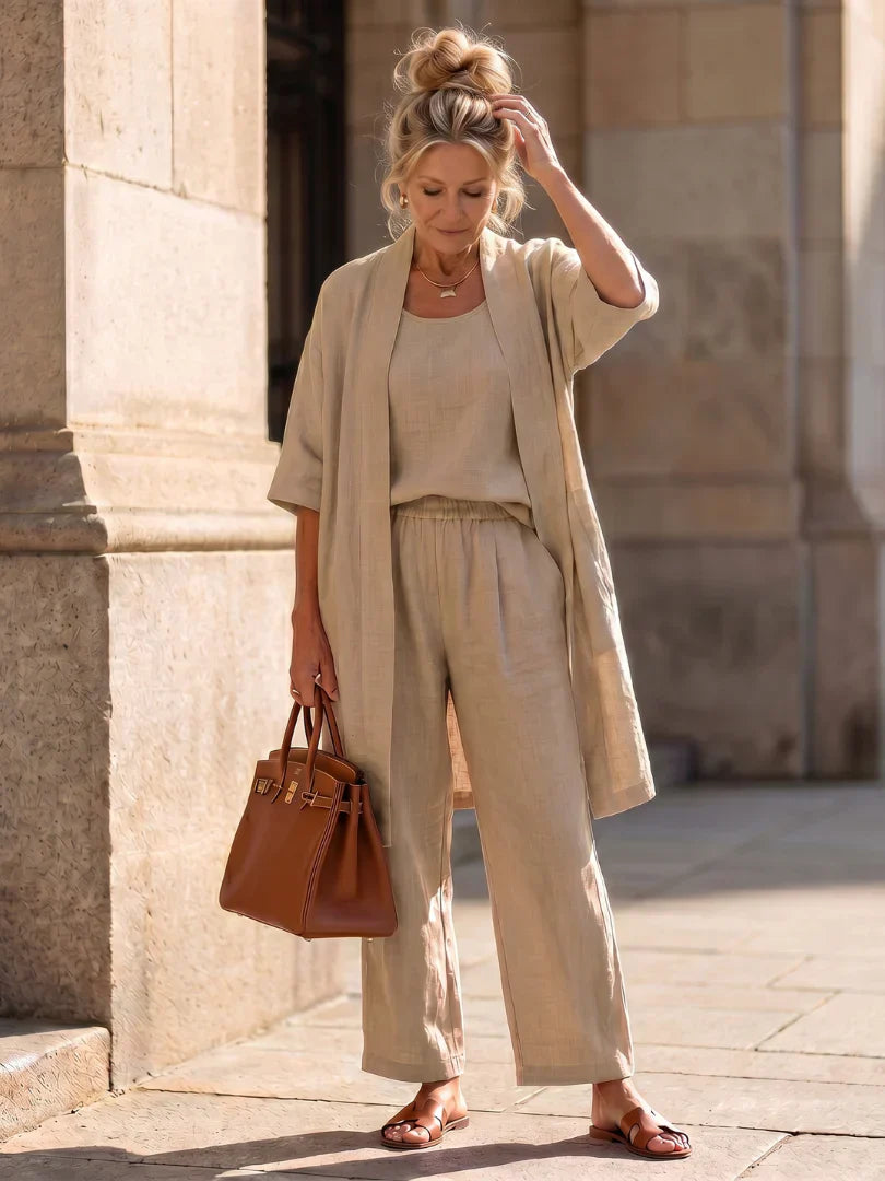 Duval Paris™ | Ensemble en Lin Léger