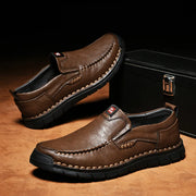 Mocassins orthopédiques en cuir faits main pour hommes