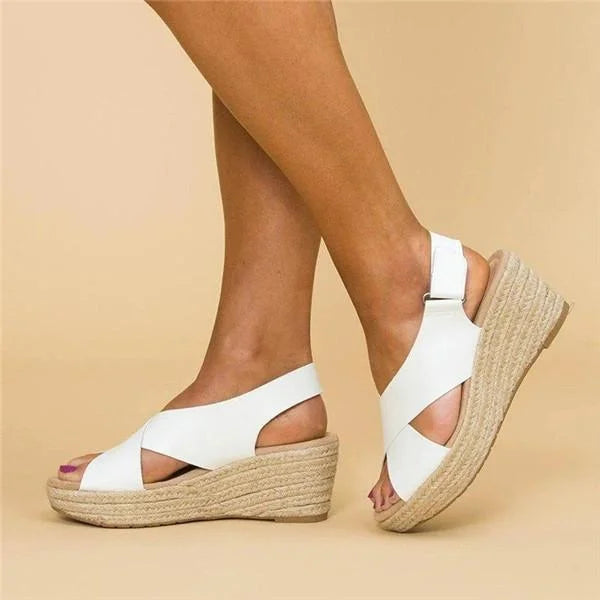 Duval Paris™ | Sandales d'été femme semelle souple sangles réglables