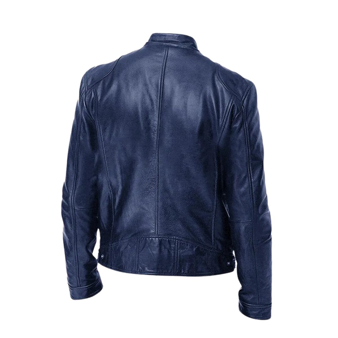 Duval Paris™ | VESTE COL MONTANT COUPE SLIM POUR HOMME