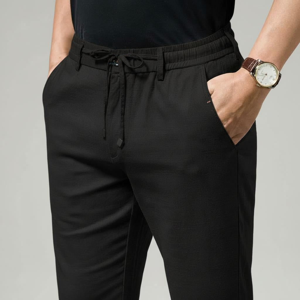 Duval Paris™ | Pantalon en lin pour homme (confort | respirant)