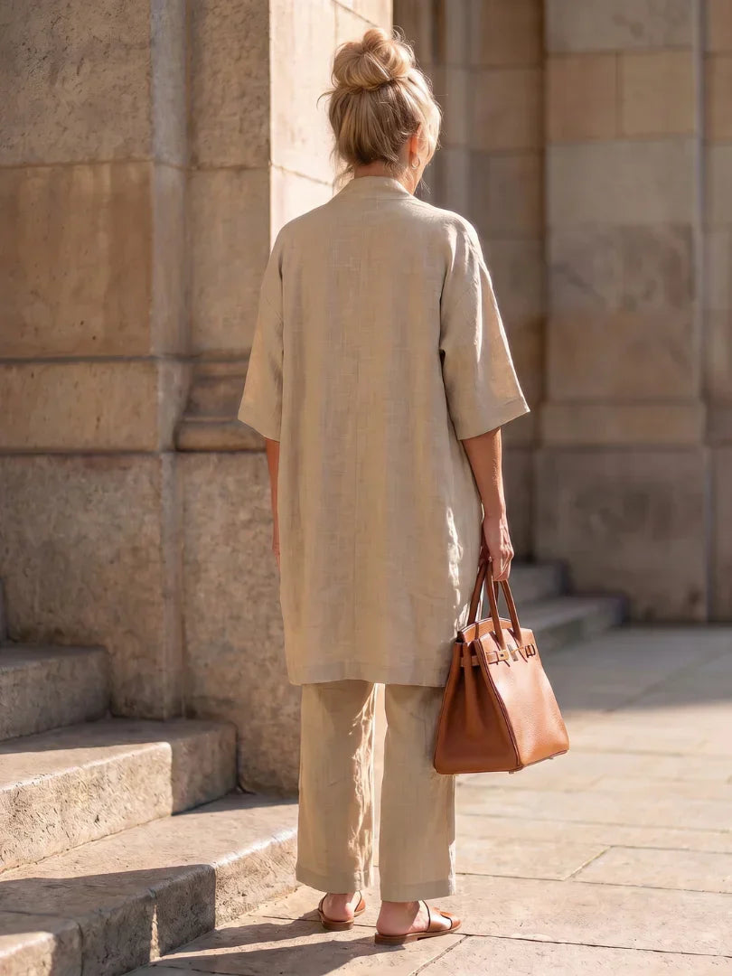 Duval Paris™ | Ensemble en Lin Léger