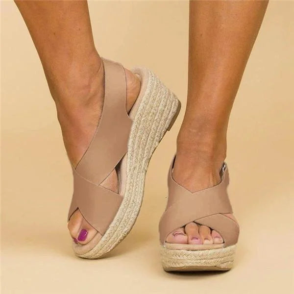 Duval Paris™ | Sandales d'été femme semelle souple sangles réglables