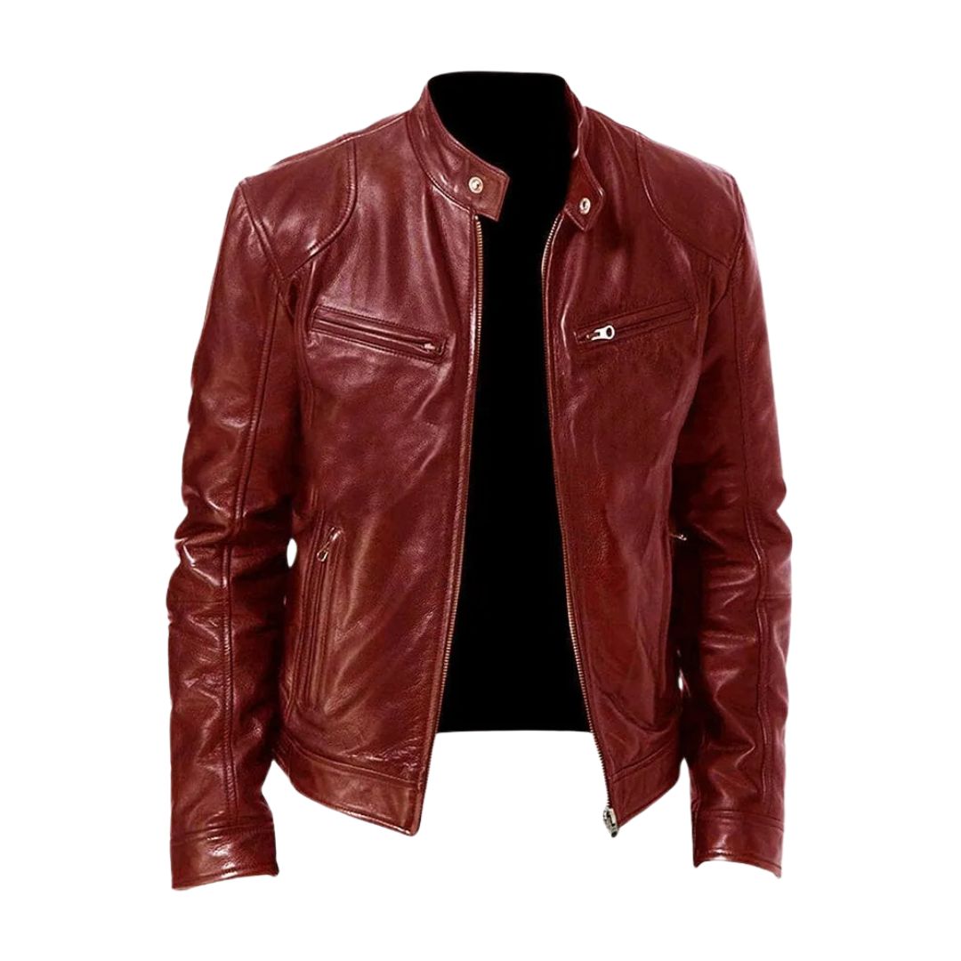 Duval Paris™ | VESTE COL MONTANT COUPE SLIM POUR HOMME